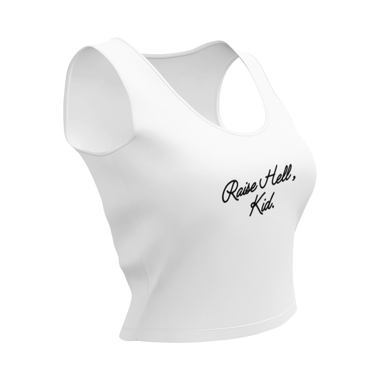 Raise Hell Kid Crop Top
