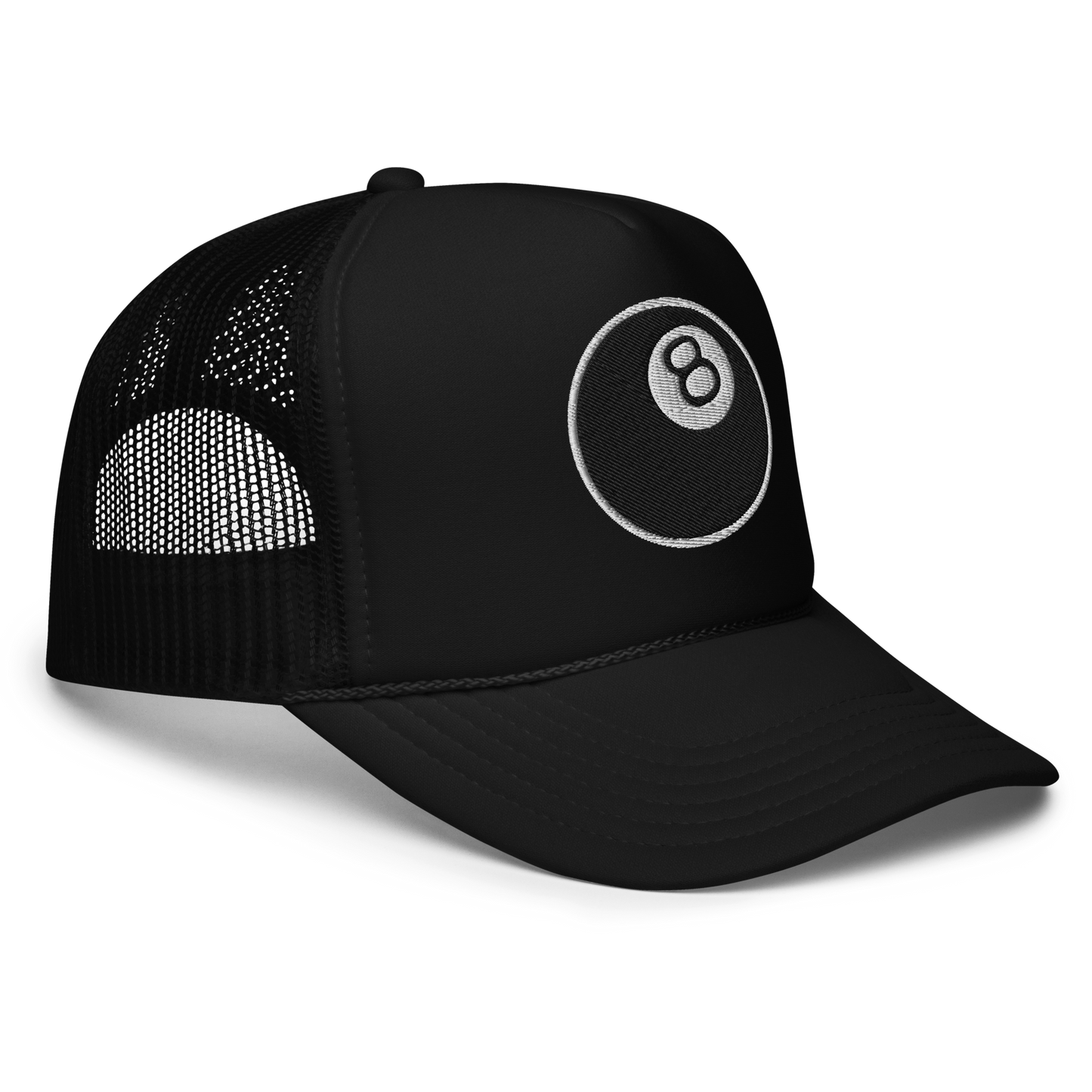 Left Back Corner Pocket Trucker Hat
