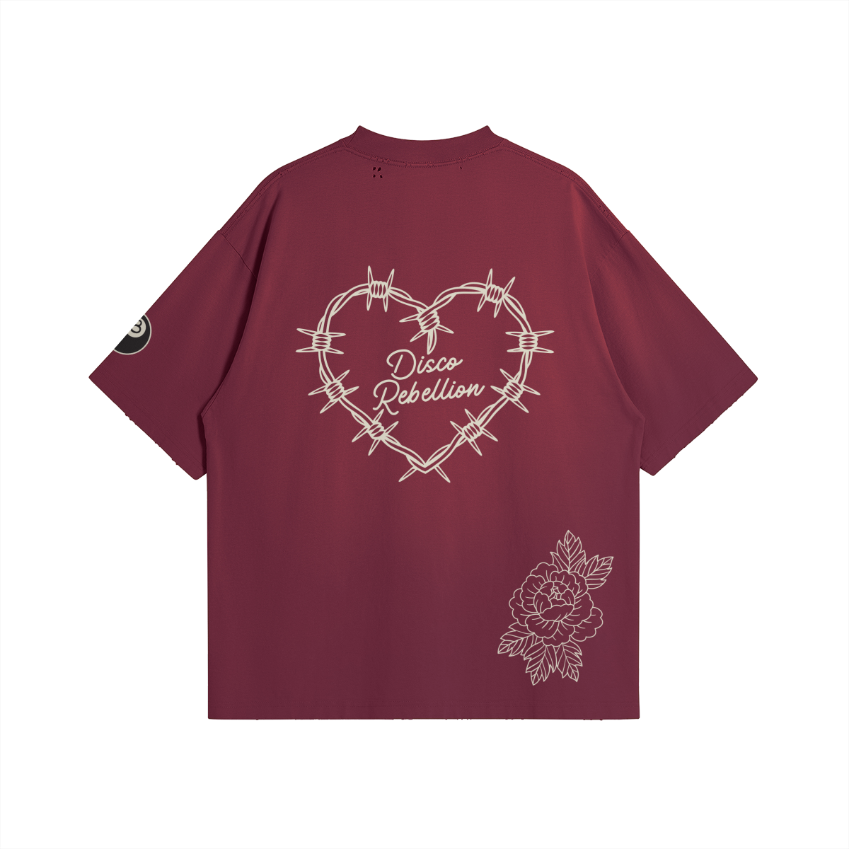 Lonely Blooms Oversized Tee