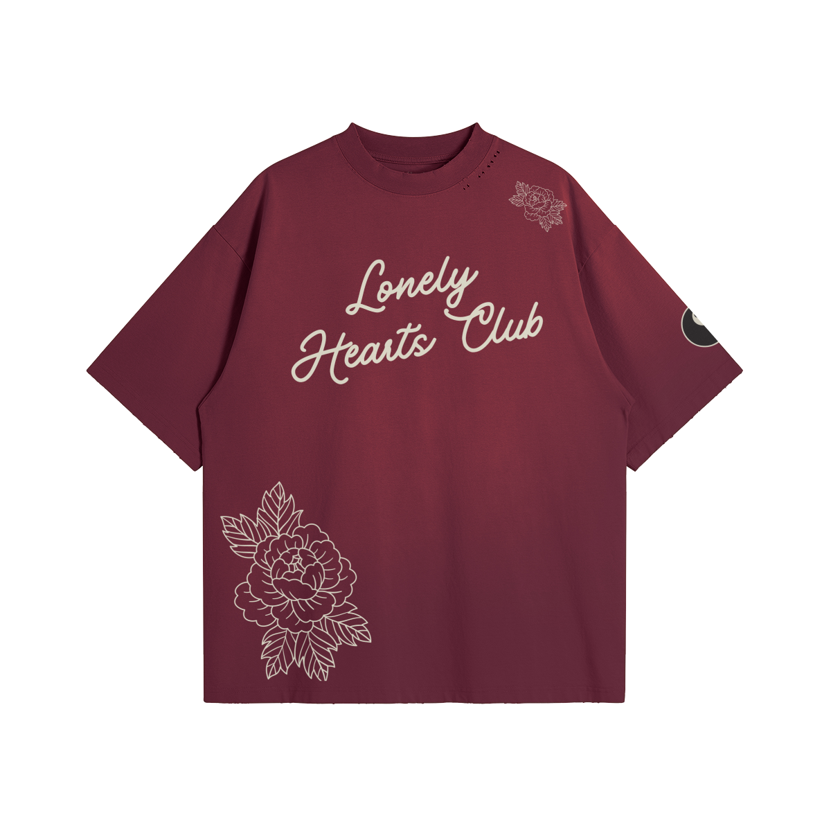 Lonely Blooms Oversized Tee
