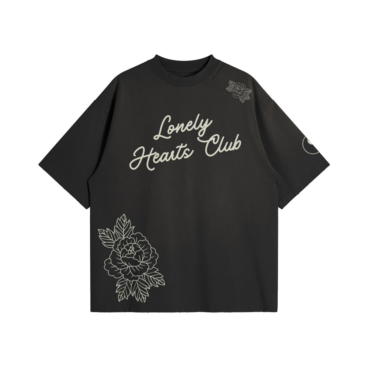 Lonely Blooms Oversized Tee