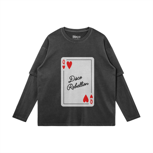 Play Your Cards Right Layered Tee