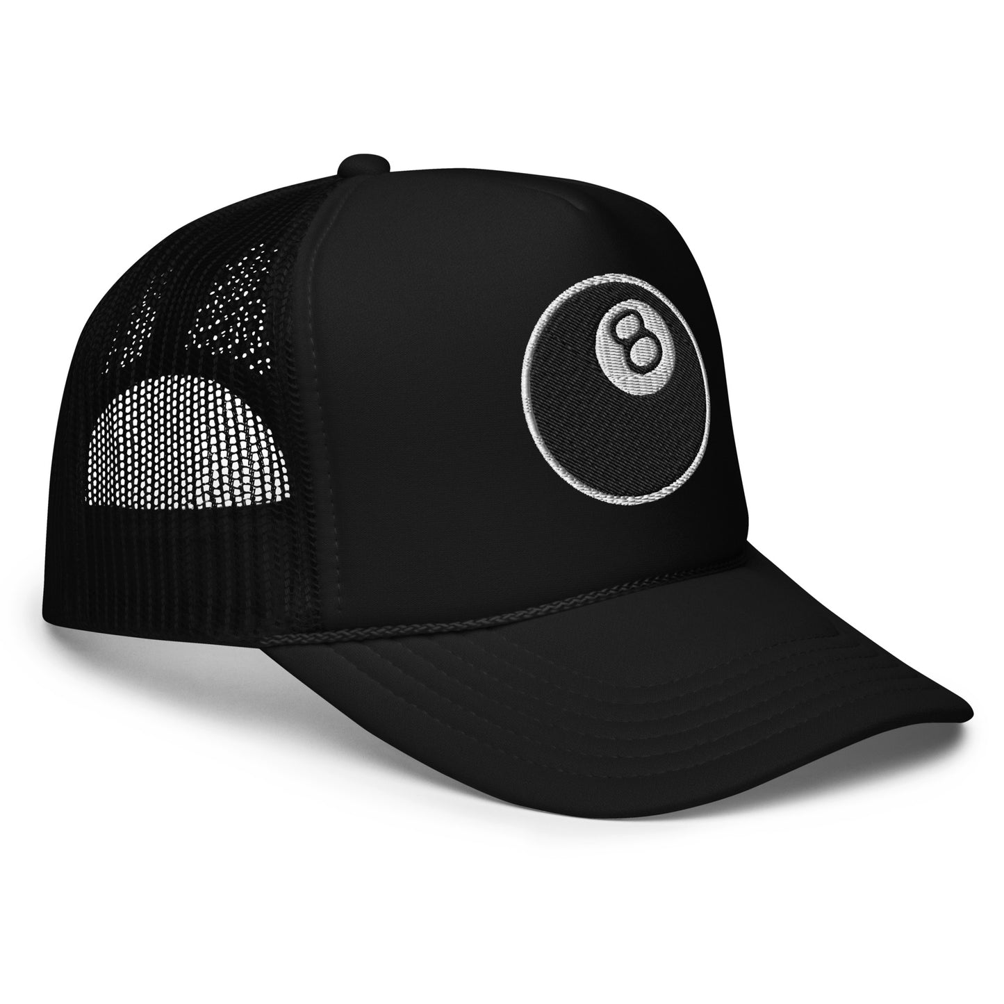 Left Back Corner Pocket Trucker Hat